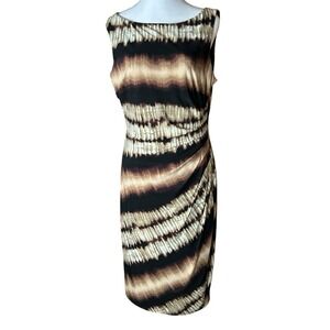 Black Label By Evan Capone‎ Sheath Dress Size 12